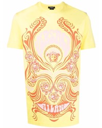Versace Medusa Music Cotton T Shirt
