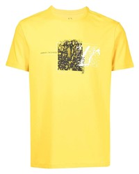 Armani Exchange Nyc Logo Print T Shirt