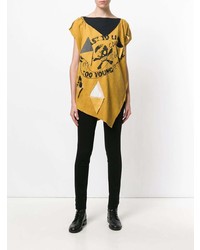 Vivienne Westwood Anglomania Oversized Asymmetric T Shirt