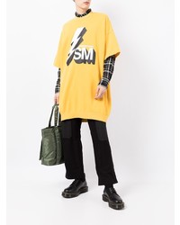 Undercoverism Oversized Graphic Print T Shirt