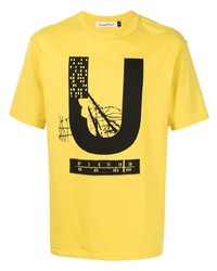UNDERCOVE R Logo Print Short Sleeved T Shirt