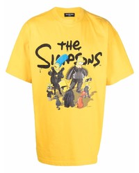 Balenciaga The Simpsons Print T Shirt