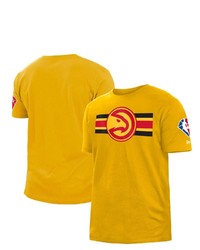 New Era Yellow Atlanta Hawks 202122 City Edition Brushed Jersey T Shirt At Nordstrom