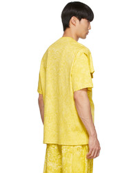 Feng Chen Wang Yellow Cotton T Shirt