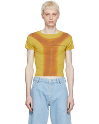 Eckhaus Latta Yellow Cotton T Shirt