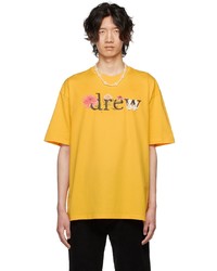 drew house Yellow Floral Drew T Shirt