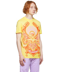 Versace Yellow Medusa Music T Shirt