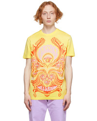 Versace Yellow Medusa Music T Shirt