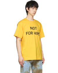 Cowgirl Blue Co Yellow Not For Hire T Shirt