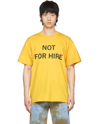 Cowgirl Blue Co Yellow Not For Hire T Shirt