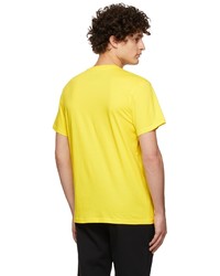 Moschino Yellow Smiley Edition Logo T Shirt