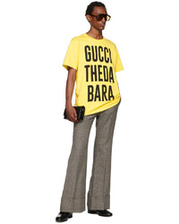Gucci Yellow Theda Bara T Shirt