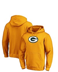 FANATICS Branded Gold Green Bay Packers Team Logo Pullover Hoodie At Nordstrom
