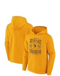 NFL X DARIUS RUCKE R Collection By Fanatics Gold Green Bay Packers 2 Hit Pullover Hoodie