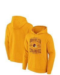 NFL X DARIUS RUCKE R Collection By Fanatics Gold Washington Football Team 2 Hit Pullover Hoodie At Nordstrom