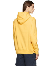Polo Ralph Lauren Yellow Logo Fleece Hoodie