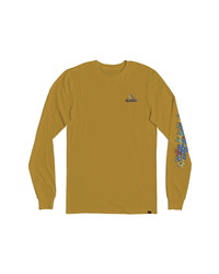 Mustard Print Long Sleeve T-Shirt