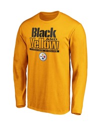 FANATICS Branded Gold Pittsburgh Ers Hometown Long Sleeve T Shirt