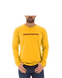 New Era Gold Washington Footb Sleeve T Shirt