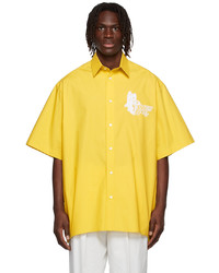 We11done Yellow Cotton Shirt