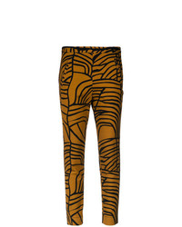Andrea Marques Printed Skinny Trousers Unavailable