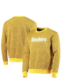FOCO Gold Pittsburgh Ers Colorblend Pullover Sweater At Nordstrom