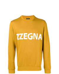 Z Zegna Logo Embellished Sweatshirt