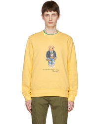Polo Ralph Lauren Yellow Cotton Sweatshirt
