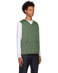 TAION Green Two Way Down Vest