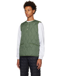 TAION Green Two Way Down Vest
