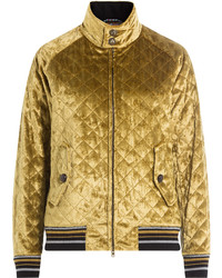 Mustard Quilted Jacket