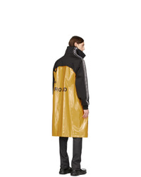 Burberry Yellow Norfolk Breasted Coat