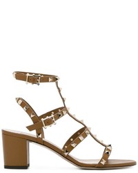 Valentino Garavani Rockstud Strap Detail Sandals