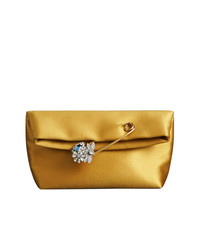 Burberry The Small Pin Clutch In Satin