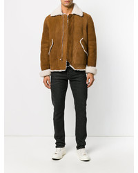 Off-White Shearling Coat