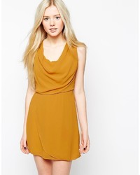 Wal G Shift Dress With Cowl Neck