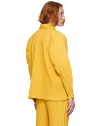 Homme Plissé Issey Miyake Yellow Monthly Color August Jacket
