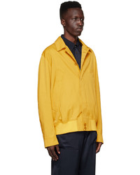4SDESIGNS Yellow Polyester Jacket