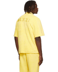 1017 Alyx 9Sm Yellow Cotton Shirt