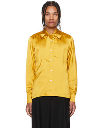 Dries Van Noten Yellow Cellbe Shirt