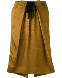Victoria Beckham Folded Straight Skirt