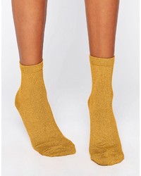 Asos Glitter Ankle Socks