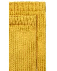 Topman Mustard Tube Socks