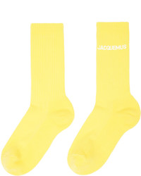 Jacquemus Yellow Les Chaussettes Socks