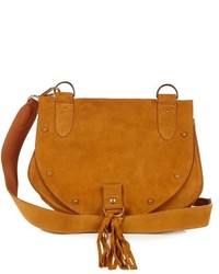 See by Chloe See By Chlo Collins Leather And Suede Cross Body Bag