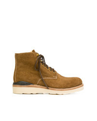 Mustard Suede Casual Boots