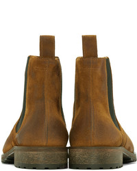 Belstaff Brown Lancaster Chelsea Boots