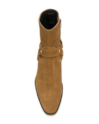 Saint Laurent Classic Wyatt 40 Harness Boots