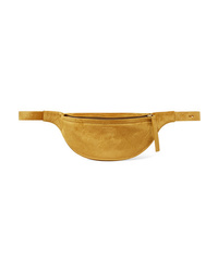 Mustard Suede Fanny Pack