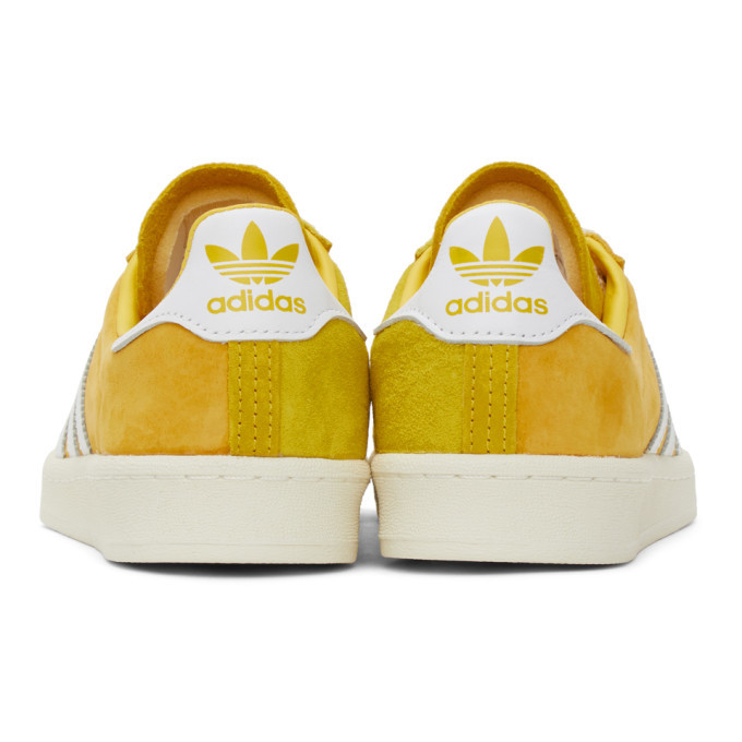 adidas Originals Yellow Campus 80s Sneakers, $78 | SSENSE | Lookastic